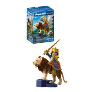 LEON CON CABALLERO PLAYMOBIL 72212